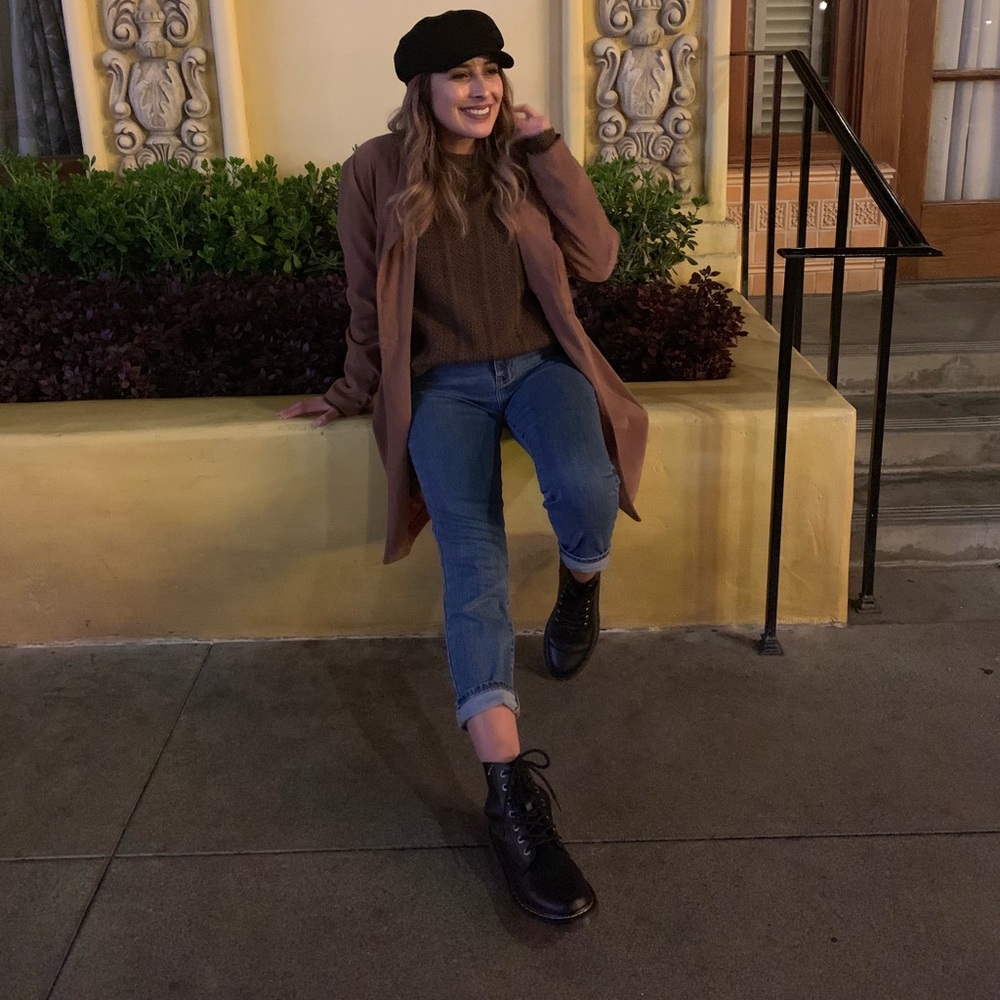 Brown vintage coat